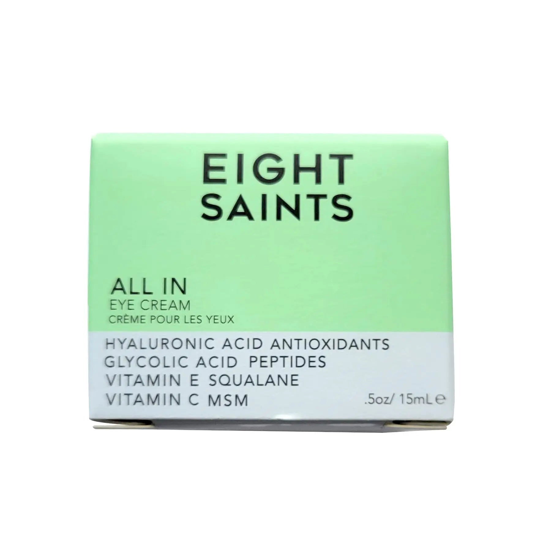 Eight Saints Skin Care All In Eye Cream, Natural and Organic Anti Aging Under Eye Cream to Reduce Puffiness, Wrinkles, and Under Eye Bags, Dark Circles Under Eye Treatment, 0.5 Ounces Eight Saints uk supplements
