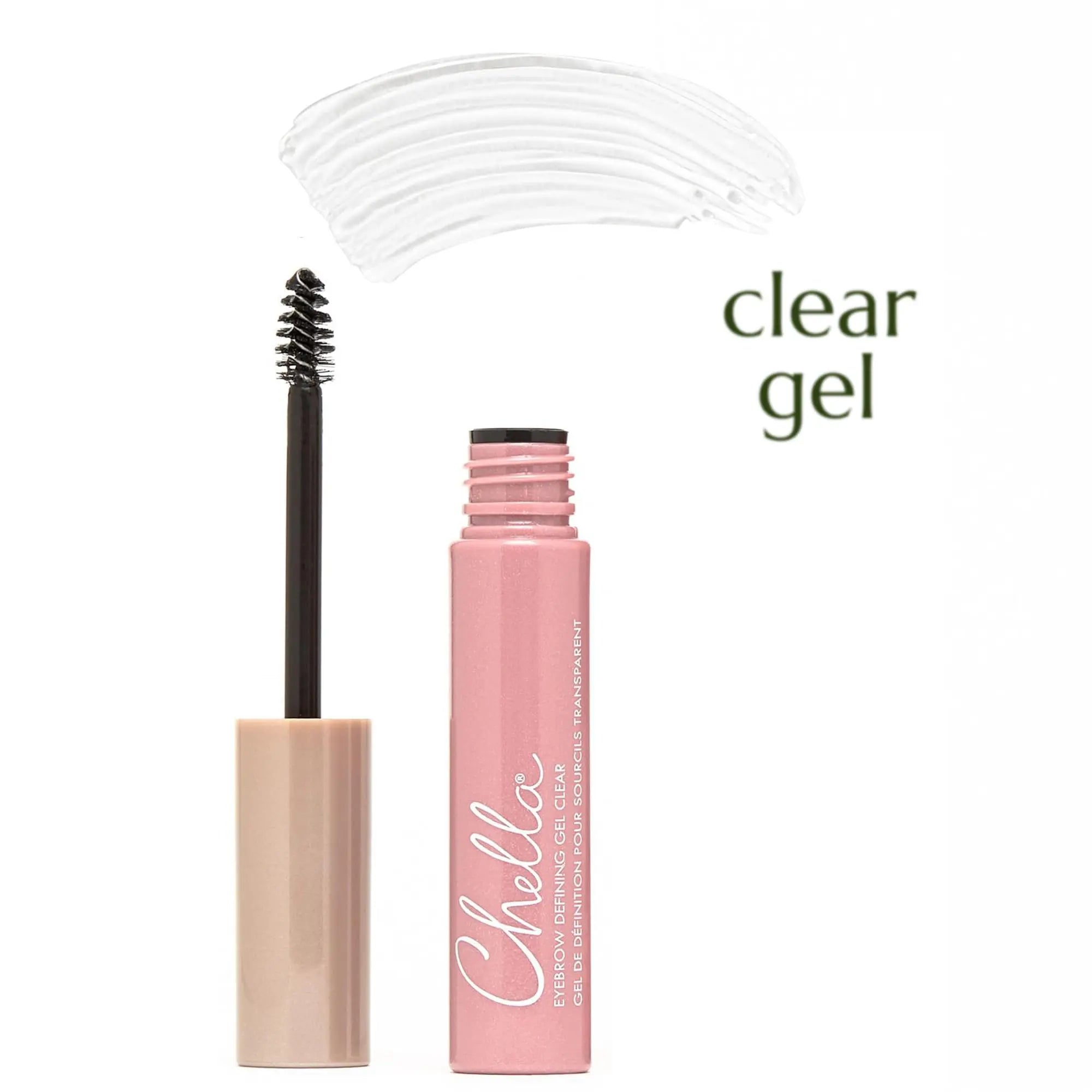 Chella Eyebrow Gel, Defining Clear Eyebrow Gel - Lightweight Formula for Natural, Long Lasting Makeup - Vegan, Cruelty Free, Paraben Free, Gluten Free Chella uk supplements