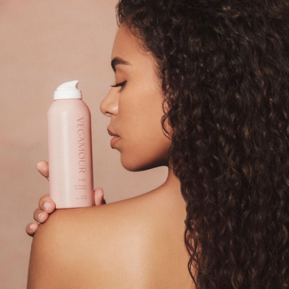VEGAMOUR GRO Dry Shampoo Full Size, Volumizing Dry Shampoo Spray Formulated Without Benzene, Supports Thicker Fuller Looking Hair, Natural Citrus Scent, 3.95 oz VEGAMOUR uk supplements