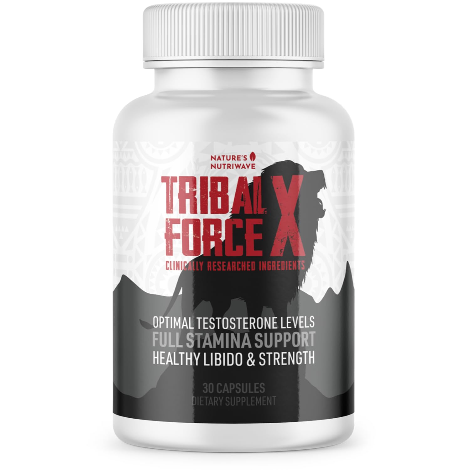 Nature’s NutriWave TribalForce X – Daily Botanical Supplement with Ginkgo Biloba, Bacopa, & Amino Acids – Non-GMO, Natural & Stimulant-Free Formula, Made in USA – 30 Capsules, 1 Month Supply Nature’s NutriWave uk supplements