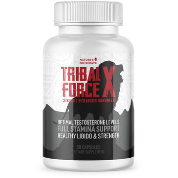 Nature’s NutriWave TribalForce X – Daily Botanical Supplement with Ginkgo Biloba, Bacopa, & Amino Acids – Non-GMO, Natural & Stimulant-Free Formula, Made in USA – 30 Capsules, 1 Month Supply Nature’s NutriWave uk supplements
