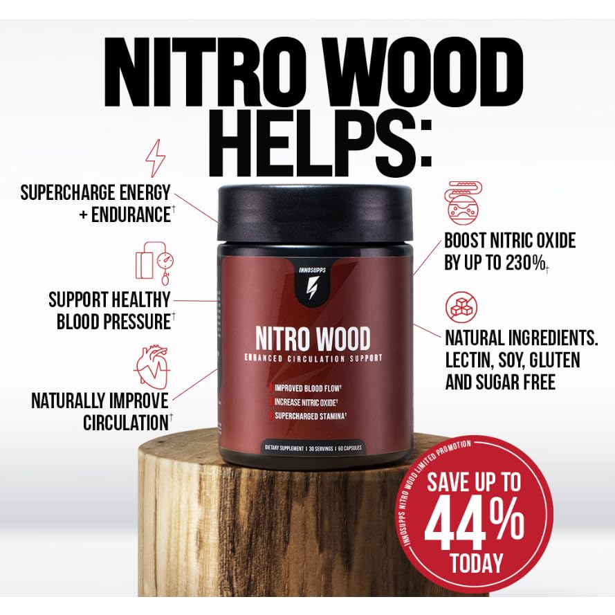 Choi Moid Bundle LED Light Key Chain + Nitro Wood Enhanced Circulation Nitric Oxide Generic uk supplements