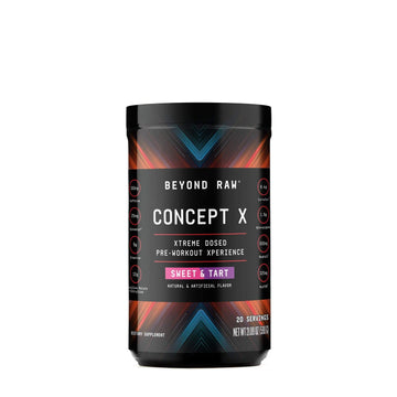 BEYOND RAW Concept X | Clinically Dosed Pre-Workout Powder | Contains Caffeine BEYOND RAW uk supplements