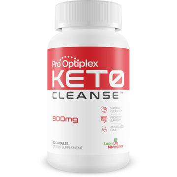 Pro Optiplex Keto Cleanse - Cleanse & Detox Naturally - Herbal Keto Cleanse with Probiotic healthsupps.co.uk uk supplements