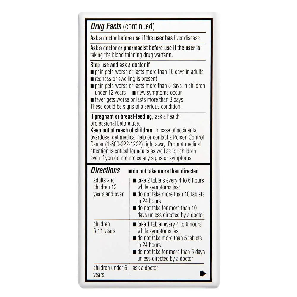 Rite Aid Regular Strength Pain Relief Acetaminophen, 325mg - 100 Tablets | Pain Reliever and Fever Reducer | Joint Pain Relief | Muscle Pain Relief | Arthritis Pain Relief | Back Pain Relief Products Rite Aid uk supplements