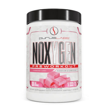 Purus Labs NOXYGEN PREWORKOUT Powder, 30 Servings (Strawberry Candy) Purus Labs uk supplements