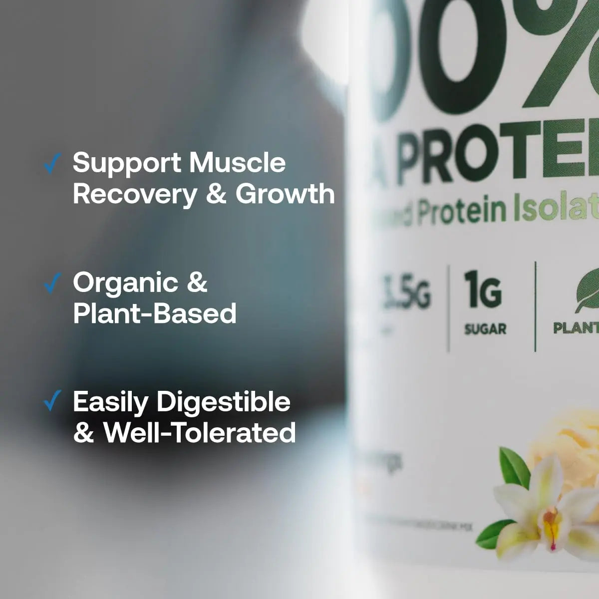 Transparent Labs 100% Pea Protein Powder - 28g Organic Plant Protein per Serving, Clean Pea Isolate Powder, USDA Organic, Vegan, Gluten-Free, Sugar-Free, Non-GMO - 30 Servings, Chocolate Transparent Labs uk supplements