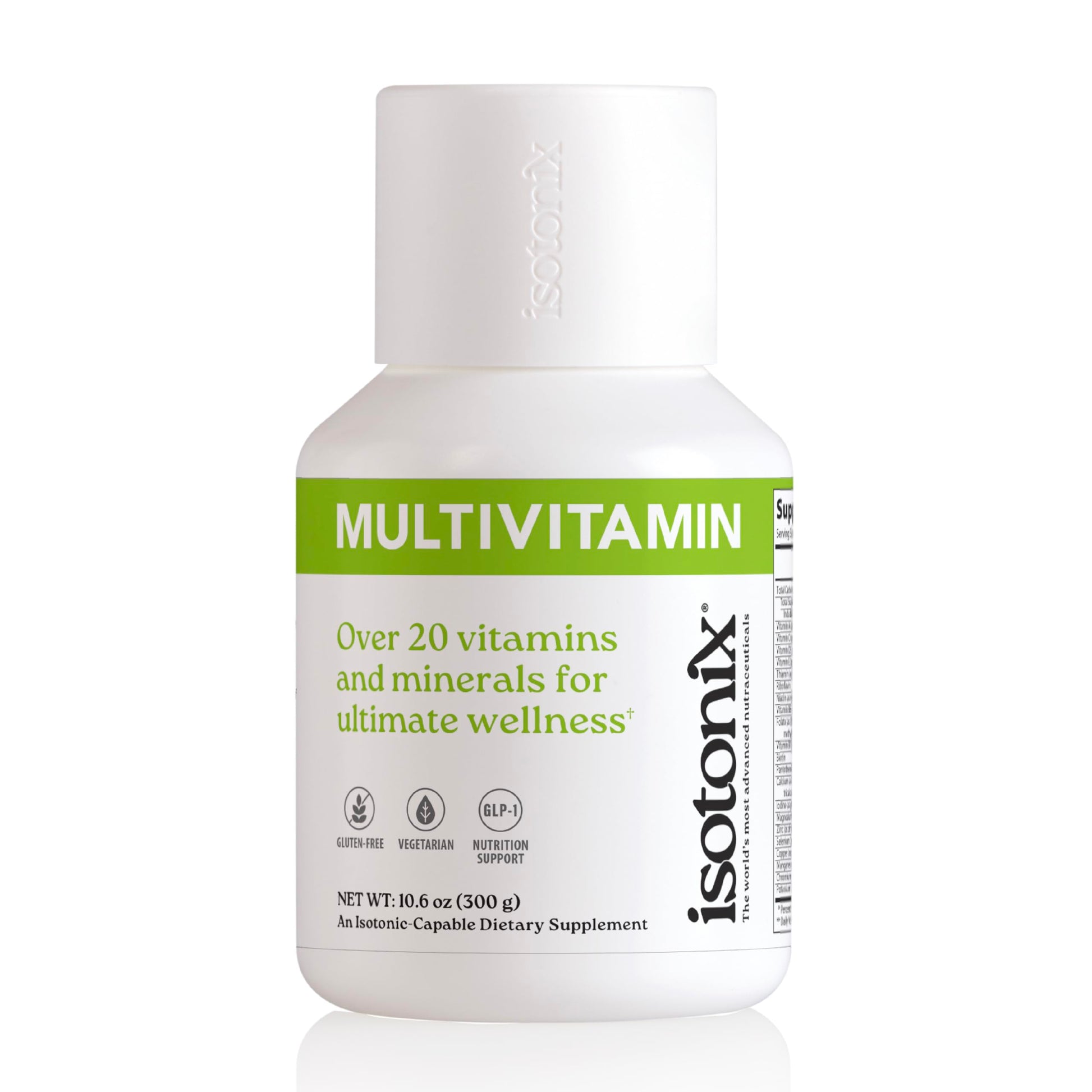 Isotonix Multivitamin Powder Without Iron – Methylated B Vitamins, Antioxidant & Mineral Support – Fast-Mix Isotonic Delivery – Vegetarian, Gluten-Free, Non-GMO – Natural Fruit Flavor – 90 Servings Isotonix uk supplements