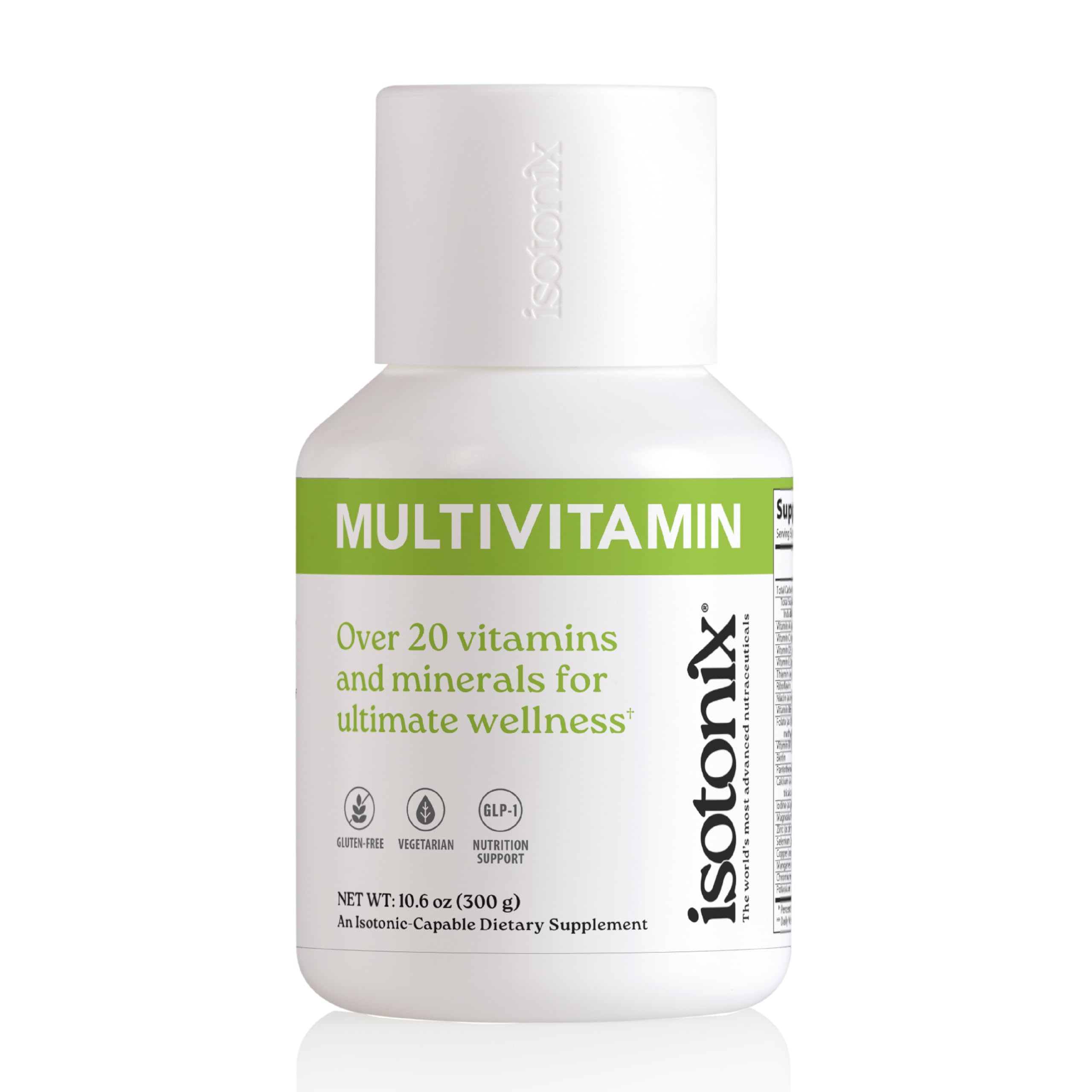 Isotonix Multivitamin Powder Without Iron – Methylated B Vitamins, Antioxidant & Mineral Support – Fast-Mix Isotonic Delivery – Vegetarian, Gluten-Free, Non-GMO – Natural Fruit Flavor – 90 Servings Isotonix uk supplements