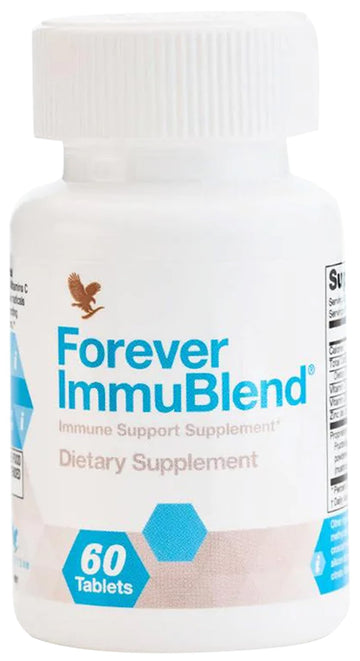 Forever Living - Forever ImmuBlend® Immune Support Supplement – Includes Botanicals, Vitamins D & C, Maitake & Shiitake Mushrooms – 60 Tablets Forever Living Products uk supplements