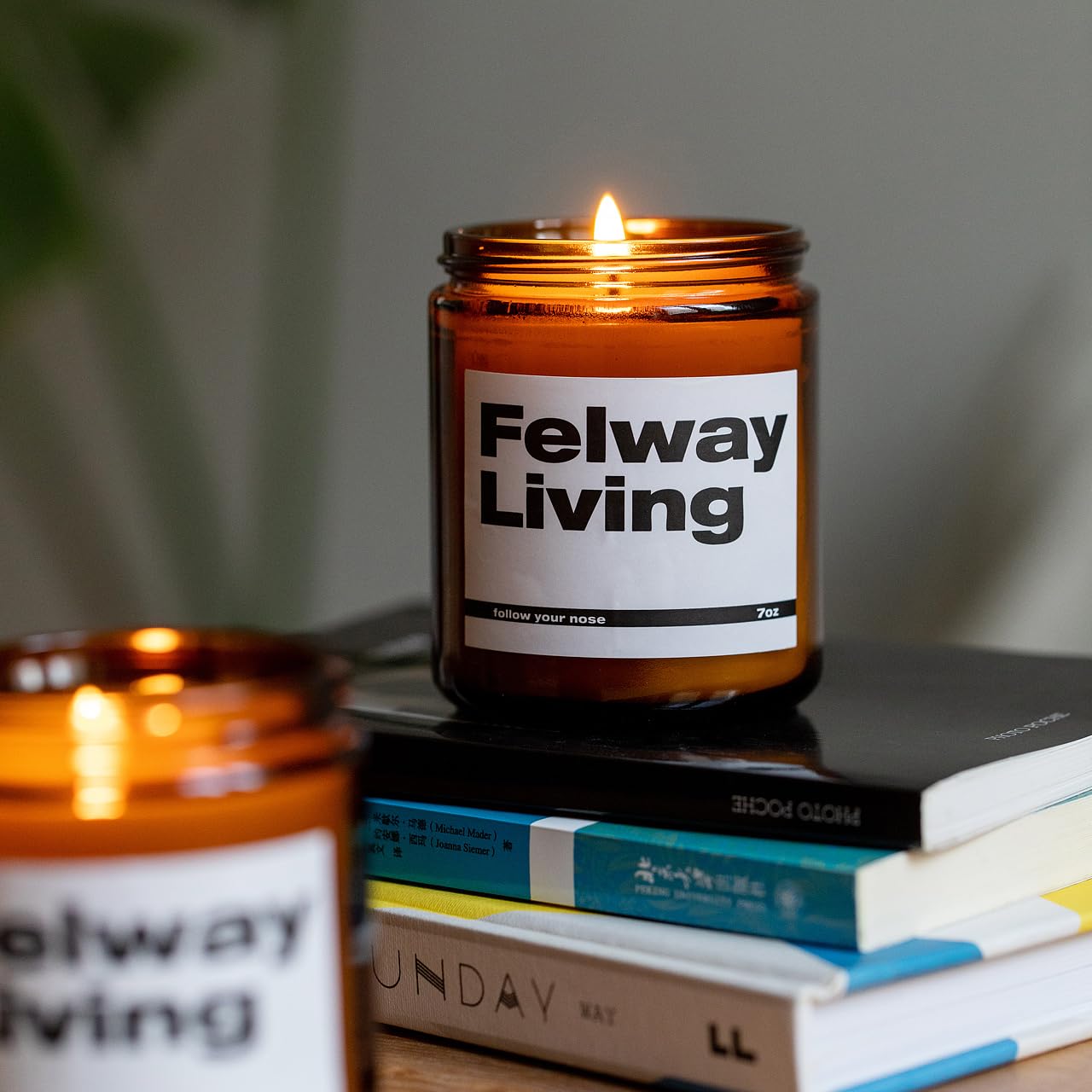 FELWAY Vanilla Scented Candle, Organic Soy Candle for Home Scented, 7 oz Long Lasting, Gift for Women's FELWAY uk supplements