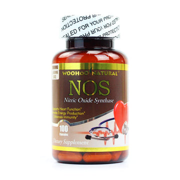 WooHoo Natural Nitric Oxide Synthase NOS 100 Capsules WOOHOO uk supplements