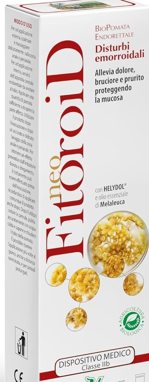 Neo Fitoroid Bio Ointment, 40ml, Relieves Pain, Burning and Itching, Relief Healing Treatment Aus Healthcare uk supplements