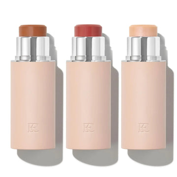 EarthsCure Glow Trio - 3 Piece Set: Bronzer, Blush, and Highlighter. Buildable Cream Sticks For a Luminous, Natural, and Youthful Look EarthsCure uk supplements