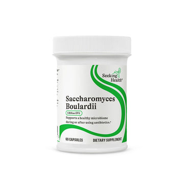 Seeking Health Saccharomyces Boulardii - Gentle Digestive Support for Healthy Bowel Movements* - Supports a Good GI Tract Environment & Microbiome While Traveling* Seeking Health uk supplements