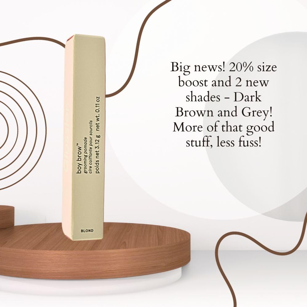 Glossier Boy Brow Volumizing Eyebrow Gel-Pomade - Blond - Light-Medium Blond Glossier uk supplements