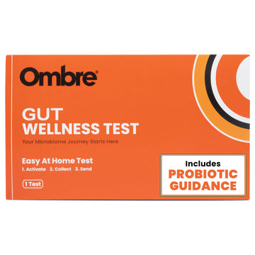 Ombre Gut Health Test Kit - Probiotic Recommender at Home Test for Women & Men - Detailed Custom Gut Microbiome Analysis for Digestive, Immune and Mental Health with Food Suggestions Ombre uk supplements