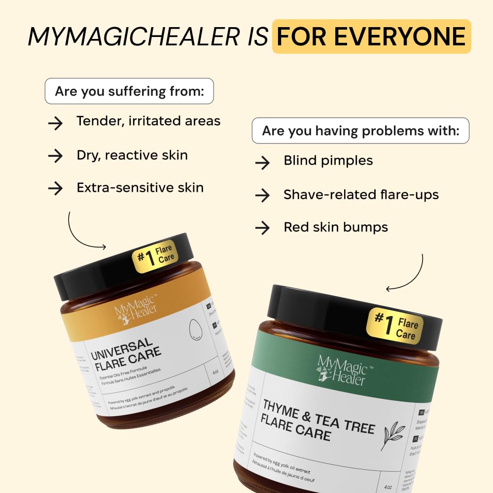 MyMagicHealer Universal Flare Care – Multi-Purpose Solution | Skin Flare-Ups - Hidradenitis Suppurativa, Folliculitis, Boils, Cysts