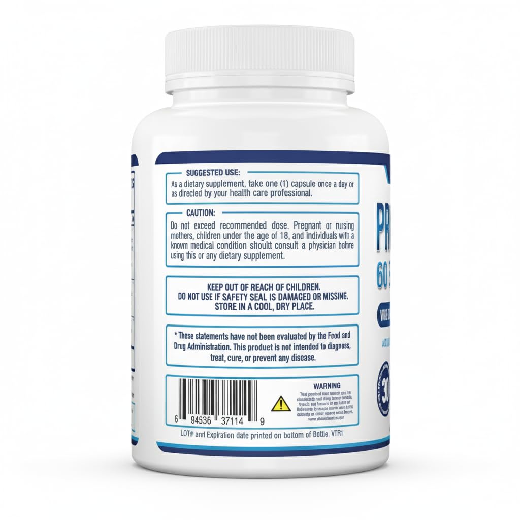 Purely Optimal Probiotics for Digestive Health, 60 Billion CFU – Delayed-Release with Digestive Enzymes & Organic Prebiotics – Bloating, Immune & Energy Support, 30 Caps Purely Optimal uk supplements