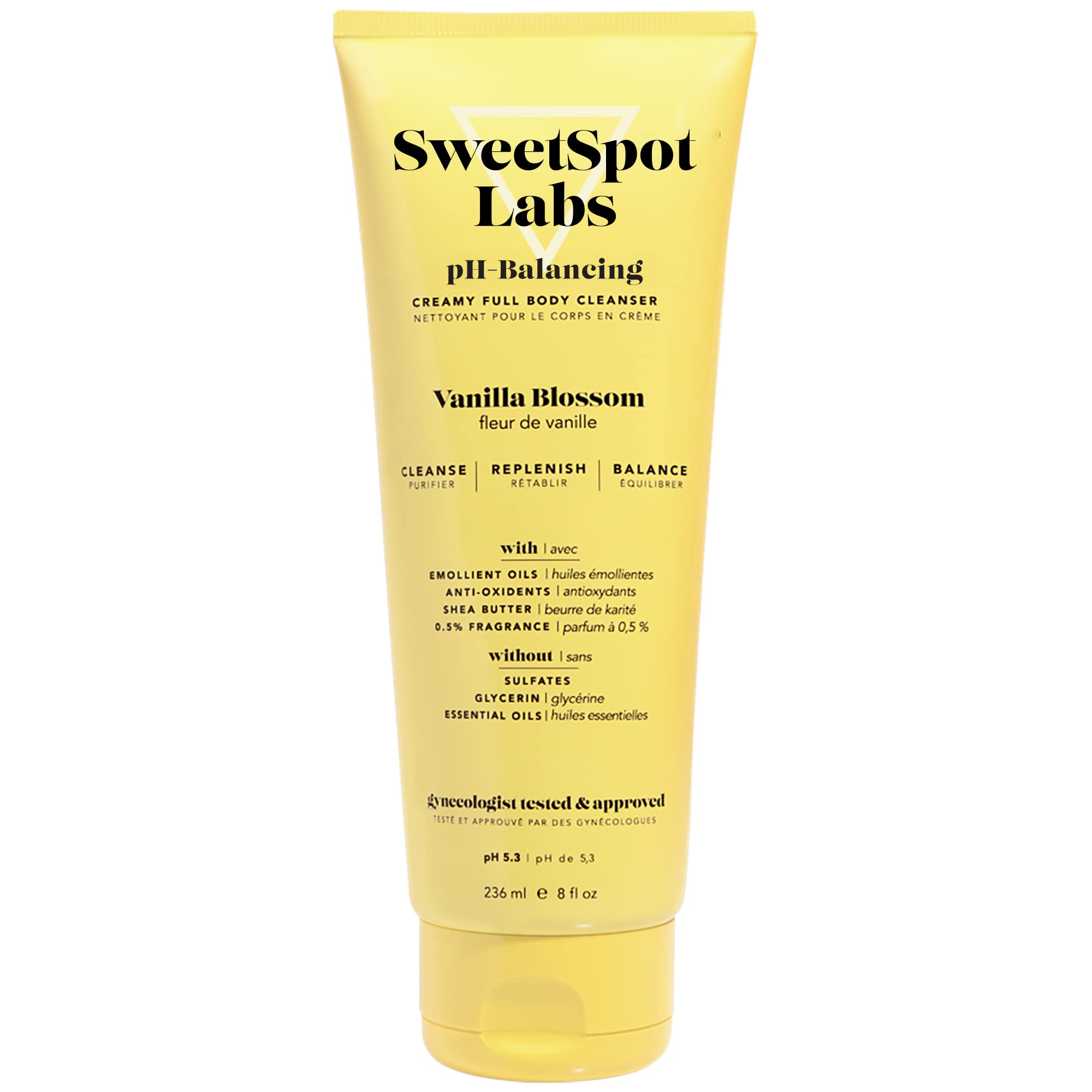 SweetSpot Labs Feminine Wash, Gentle Vanilla Blossom Scent, with Shea Butter and Aloe Vera, Sulfate Free SweetSpot Labs uk supplements
