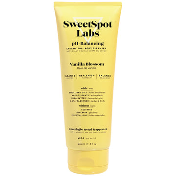 SweetSpot Labs Feminine Wash, Gentle Vanilla Blossom Scent, with Shea Butter and Aloe Vera, Sulfate Free SweetSpot Labs uk supplements
