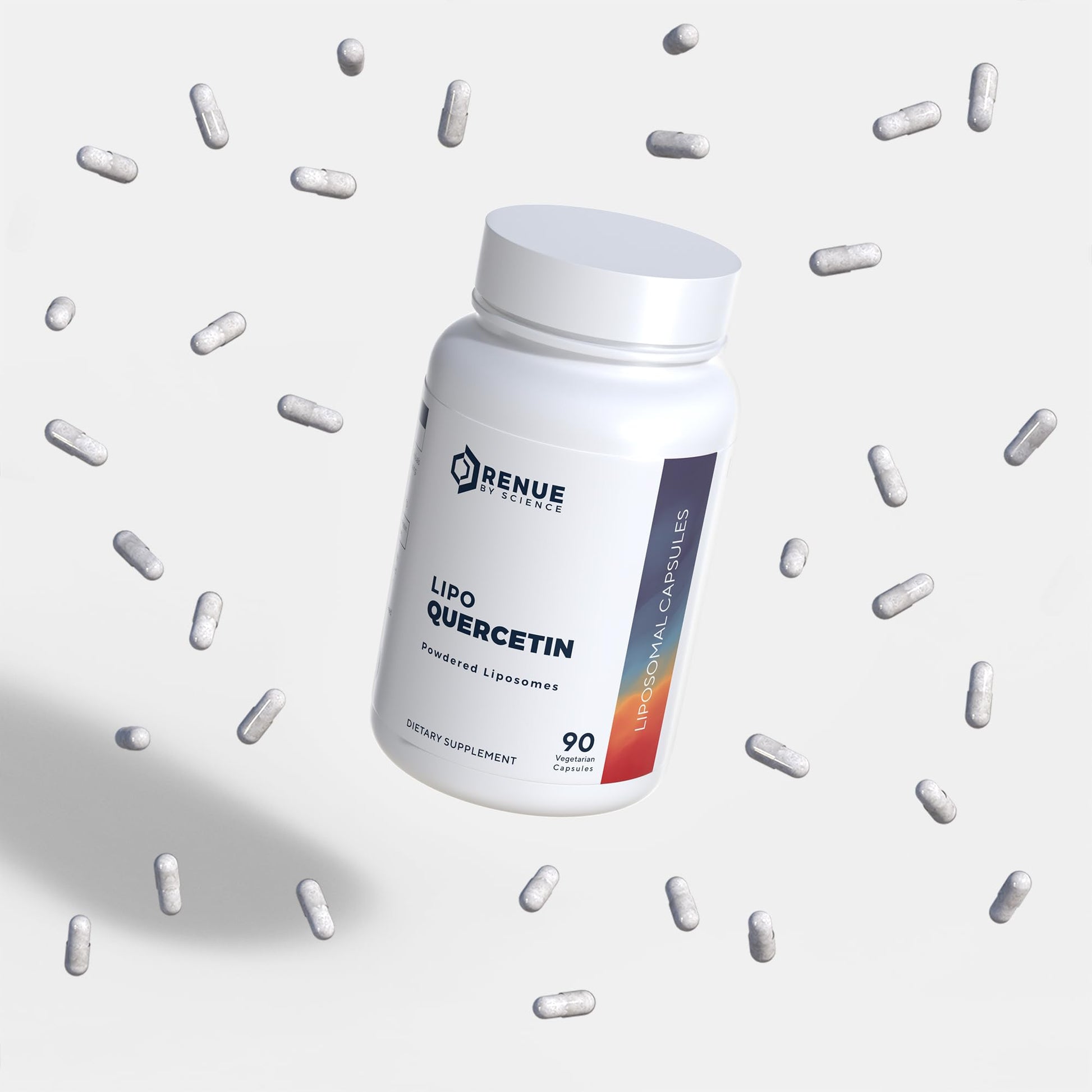 Renue By Science Quercetin | High Strength Liposomal Quercetin Supplements | 90 Quercitin Capsules - 150mg Quercetin per Serving | Non-GMO | Made in The USA & Third-Party Tested Renue By Science uk supplements