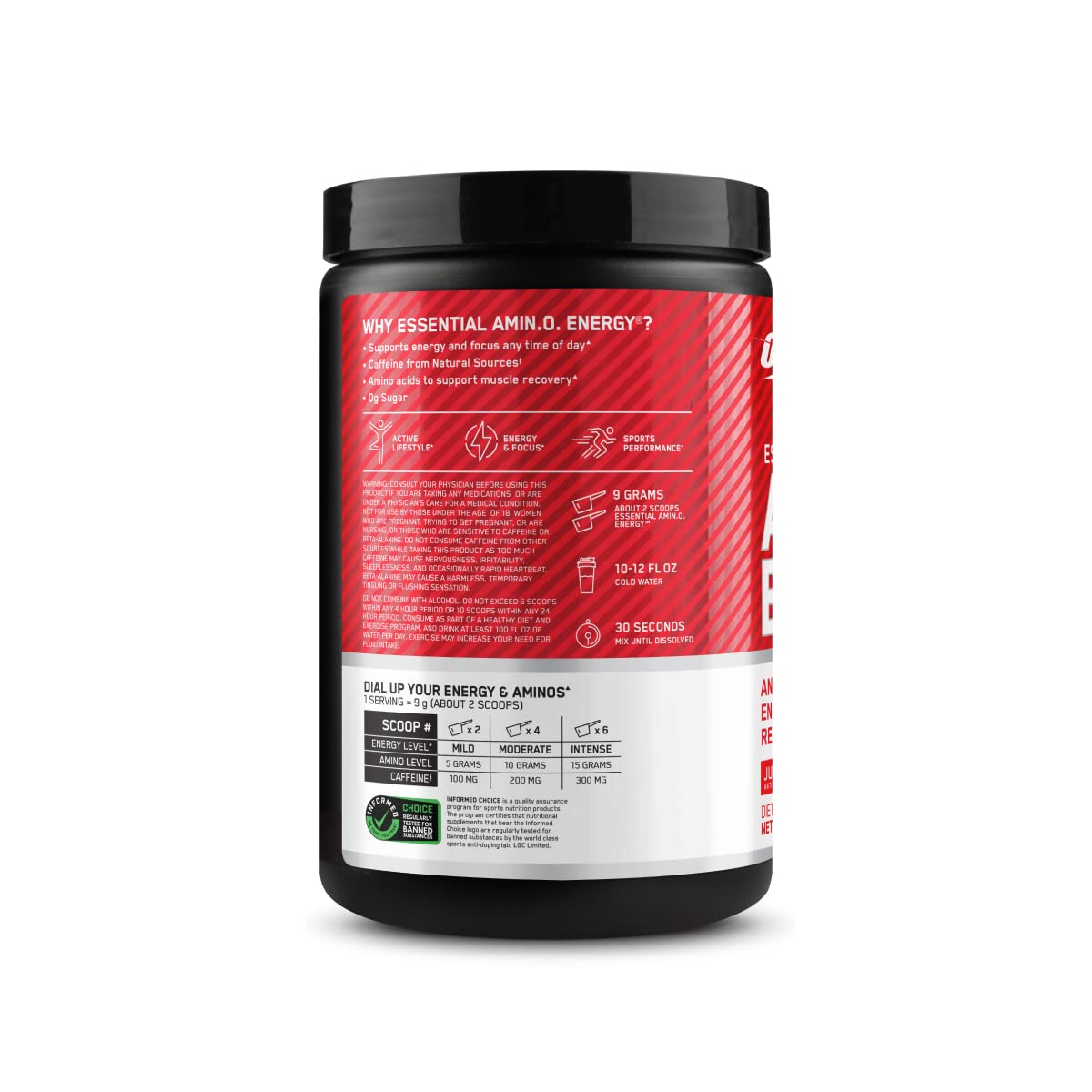Optimum Nutrition Amino Energy - Pre Workout with Green Tea, BCAA, Amino Acids Optimum Nutrition uk supplements