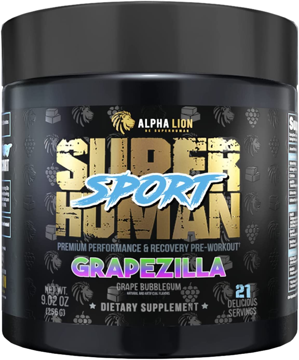 Alpha Lion Superhuman Sport Pre Workout Powder, Preworkout for Men & Women ALPHA LION uk supplements