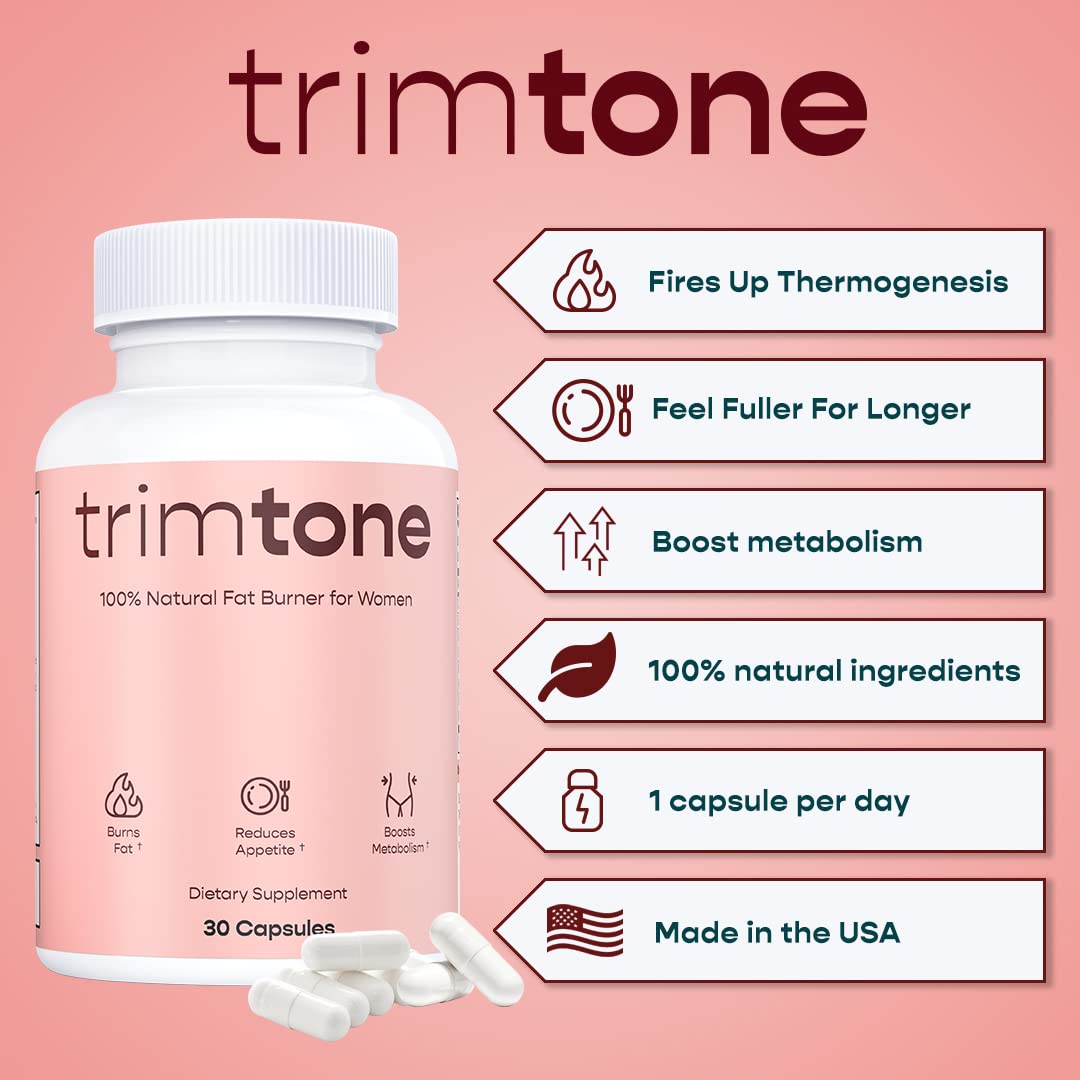 Trimtone Pills, 100% Natural Weight Management Formula for Women, Mood & Energy Trimtone uk supplements
