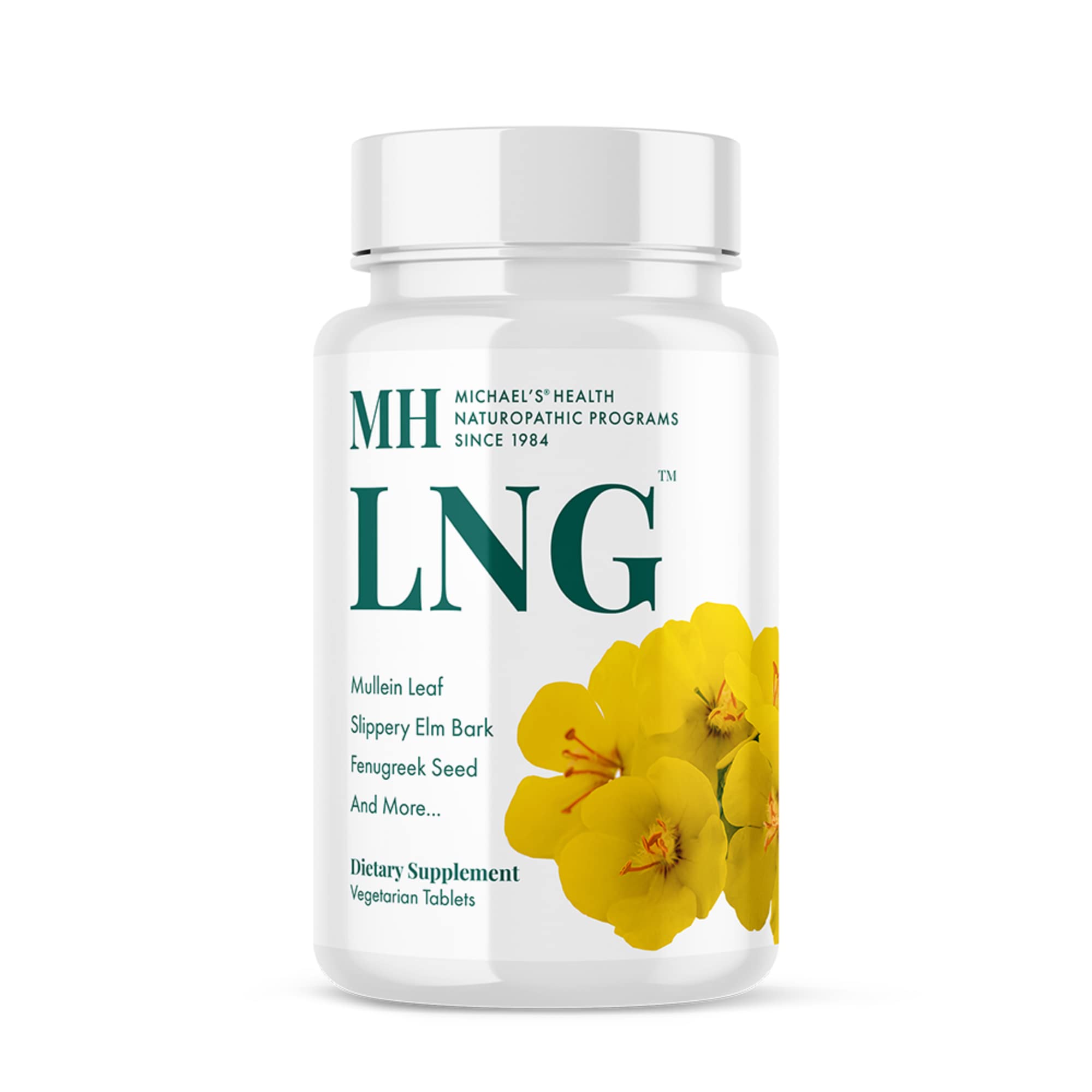 Michael's Health Naturopathic Programs LNG - 60 Vegetarian Tablets - Herbs for Lung and Respiratory Support - Kosher - 20 Servings MICHAEL'S uk supplements
