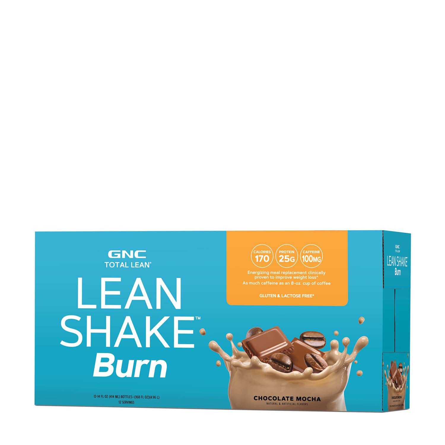 GNC Total Lean Lean Shake Burn - Chocolate Mocha GNC uk supplements