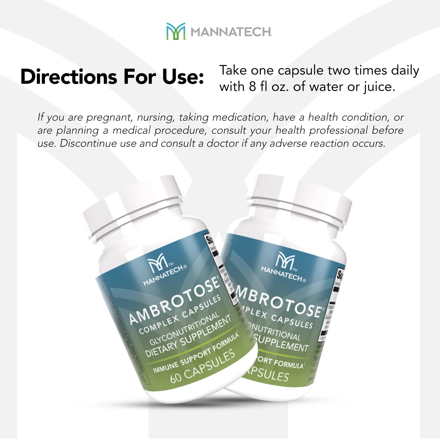 Mannatech® Ambrotose® Complex 60 Capsules Mannatech uk supplements