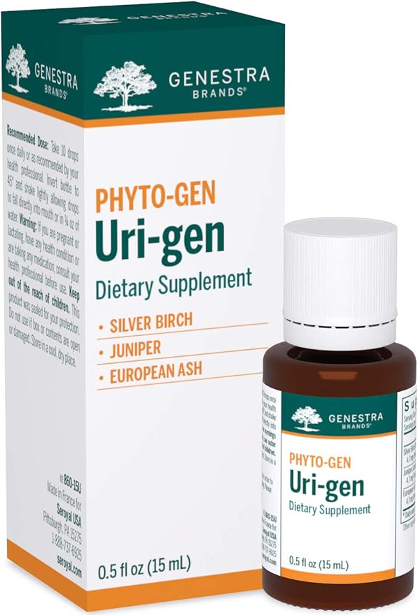 Genestra Brands Uri-gen | Silver Birch, Juniper, and European Ash Herbal Supplement | 0.5 fl. oz. Genestra Brands uk supplements