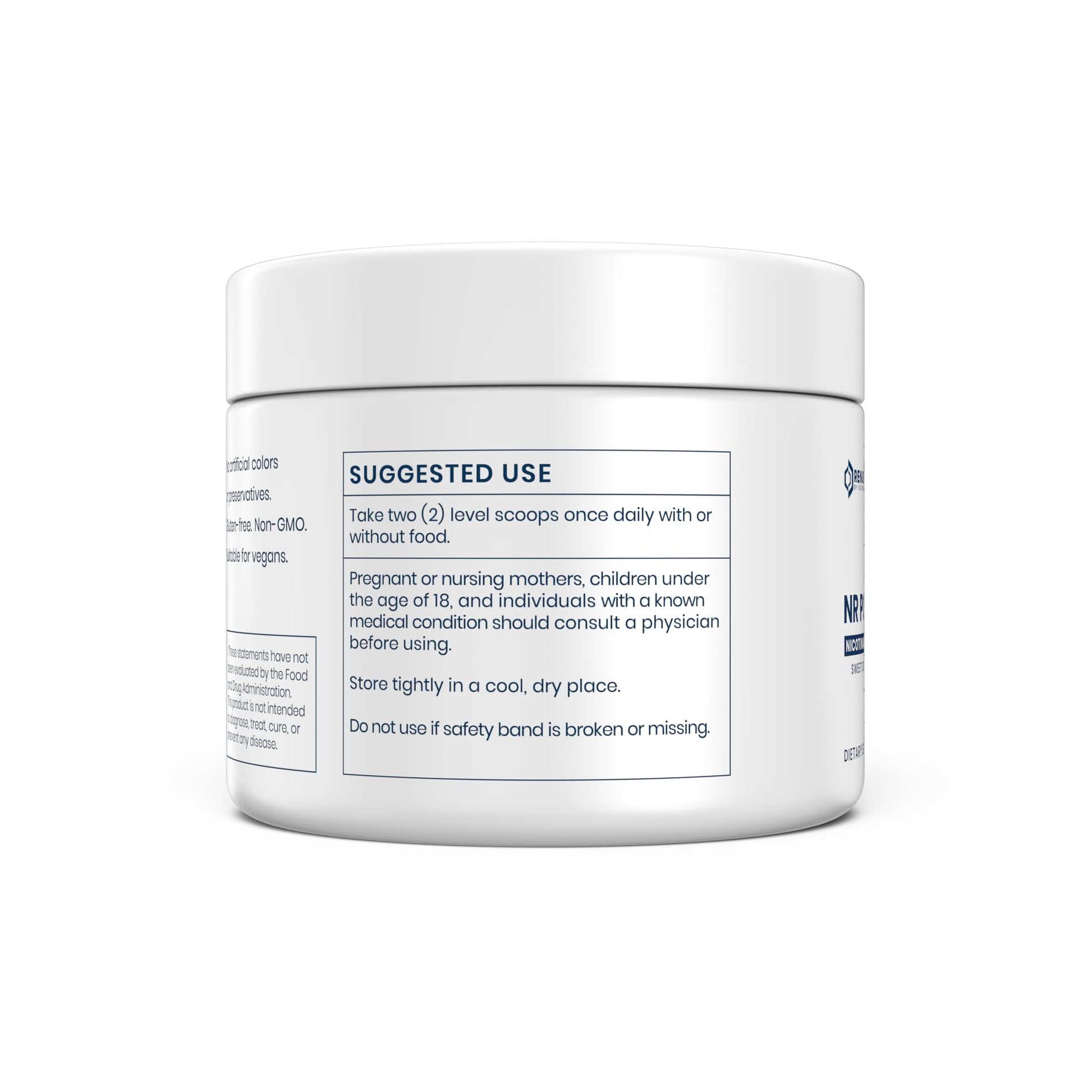 Renue By Science Nicotinamide Riboside | 1000mg Nicotinamide Powder - High Strength NR NAD Powder Sublingual Citrus Burst Flavor | Manufactured in The USA & Third-Party Tested | 60 Servings Renue By Science uk supplements