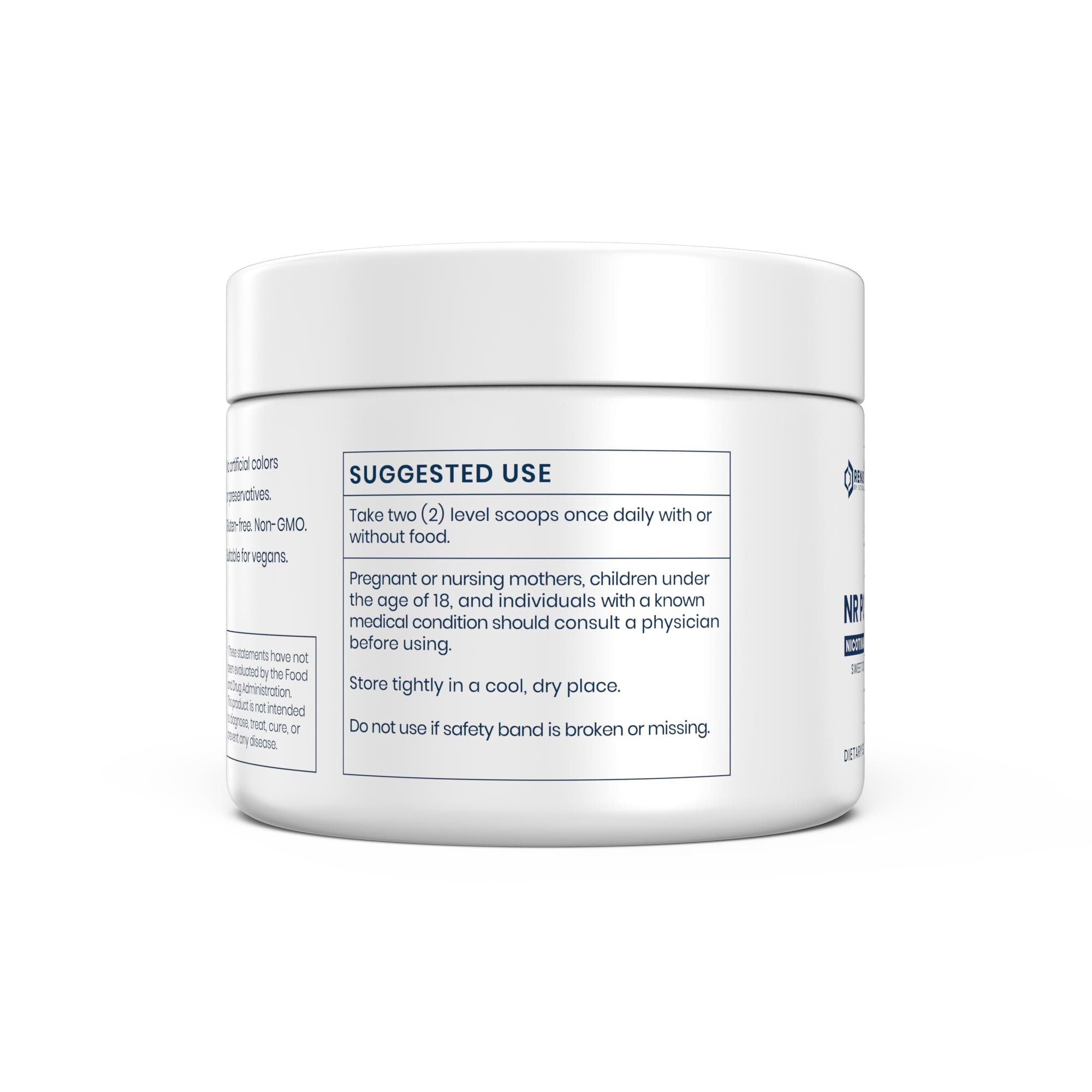 Renue By Science Nicotinamide Riboside | 1000mg Nicotinamide Powder - High Strength NR NAD Powder Sublingual Citrus Burst Flavor | Manufactured in The USA & Third-Party Tested | 60 Servings Renue By Science uk supplements