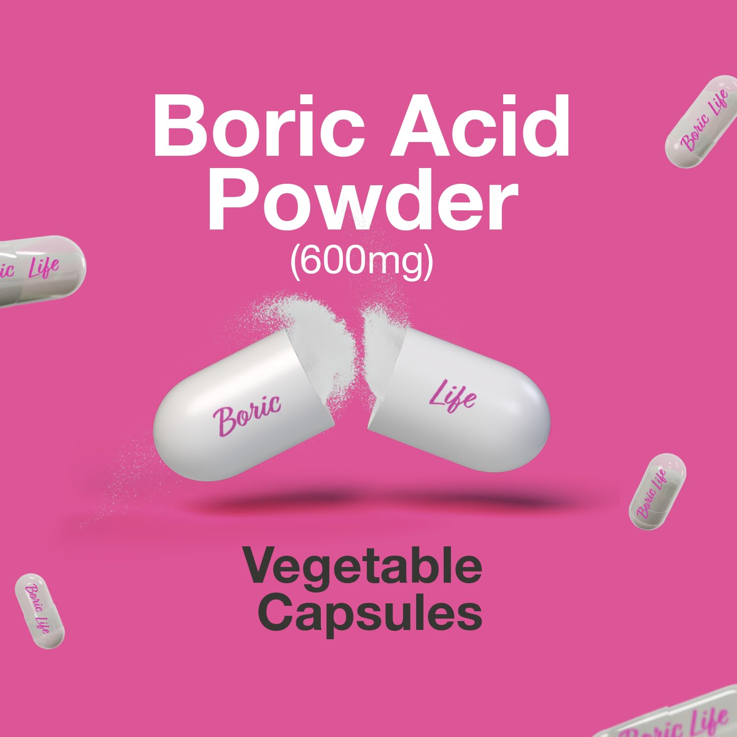 NutraBlast Boric Acid Suppositories - 100% Pure Made in USA - Boric Life Intimate Health Support (60 Count) NutraBlast uk supplements