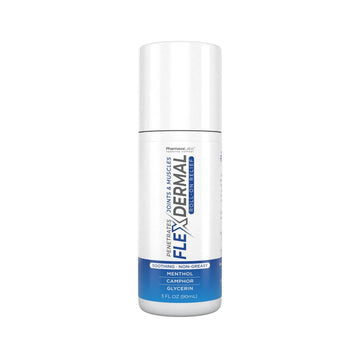 Flexdermal Topical Joint Relief Cream - Relieves Minor Aches and Discomfort in Muscles & Joints - Promotes Comfort, Mobility & Flexibility - Contains Menthol - Roll-On Gel - 3 fl oz (Pack of 1) Flexdermal uk supplements