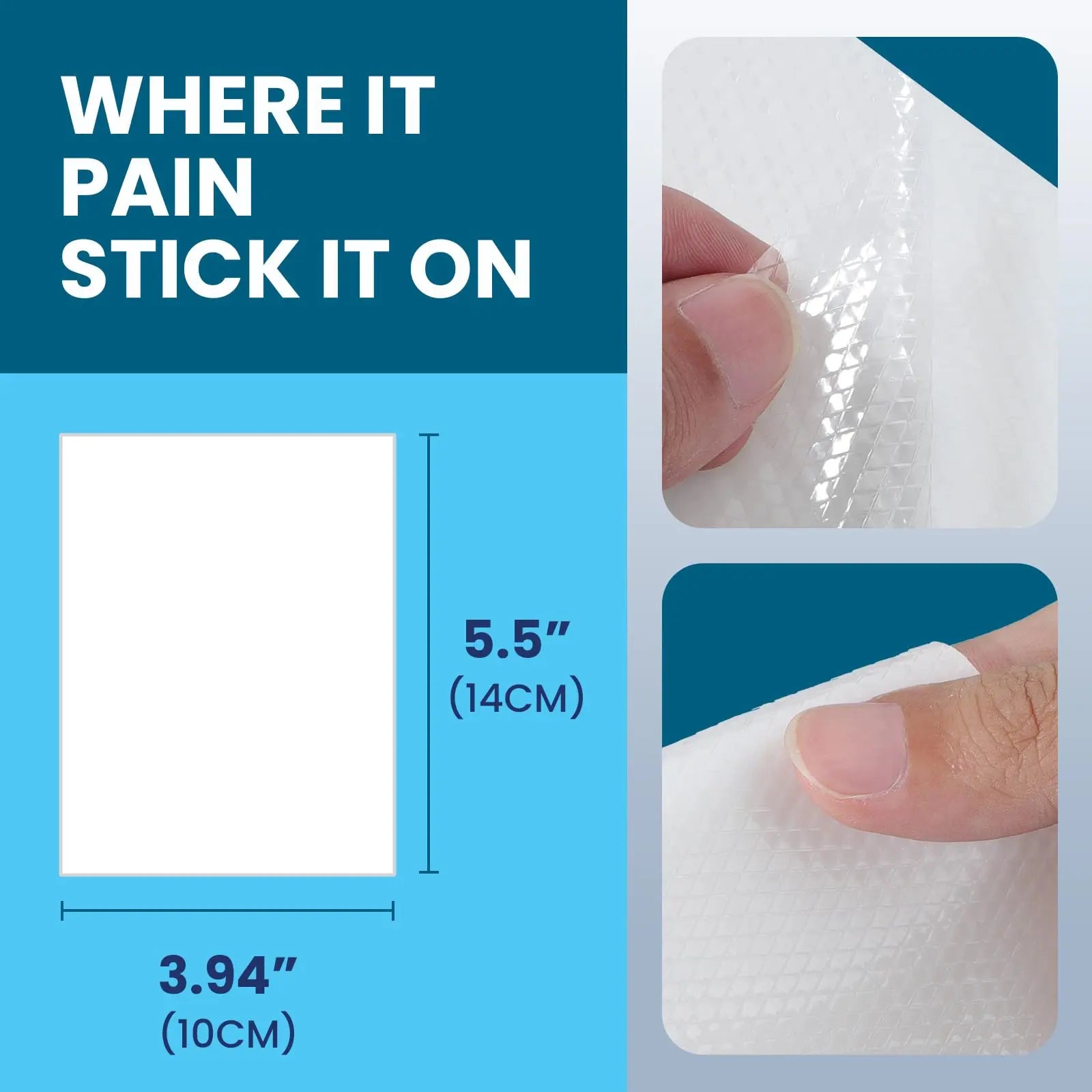 Sumifun 4% Lidocaine Patches, Long Lasting Plaster Patch for Knee, Shoulder, Muscle, Joints with Natural Ingredients, Extended Patch with Lidocaine (Large, Count, 18) Sumifun uk supplements