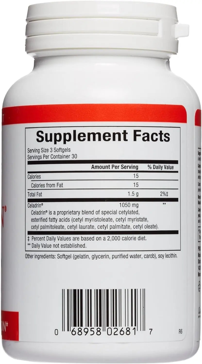Natural Factors, Celadrin Joint Health, Promotes Flexibility, Mobility and Joint Function, 90 Softgels Natural Factors uk supplements