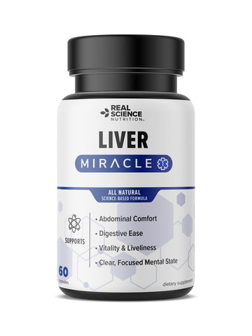 Real Science Nutrition Offers Liver Miracle, Alleviating Symptoms of Abdominal Discomfort, Boosting Energy Levels, Enhancing Mental Clarity, & Overall Vitality Real Science Nutrition uk supplements