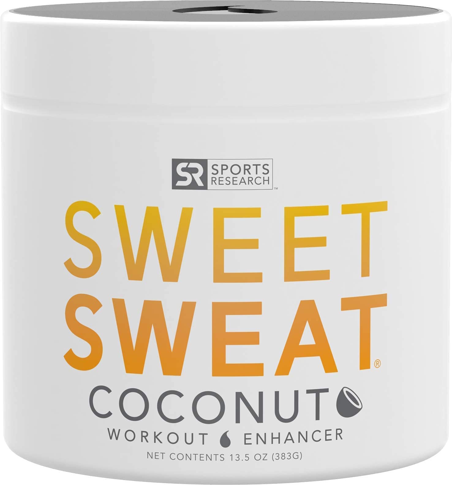 Sports Research Sweet Sweat Coconut Workout Enhancer Gel - Maximize Your Exercise Sports Research uk supplements