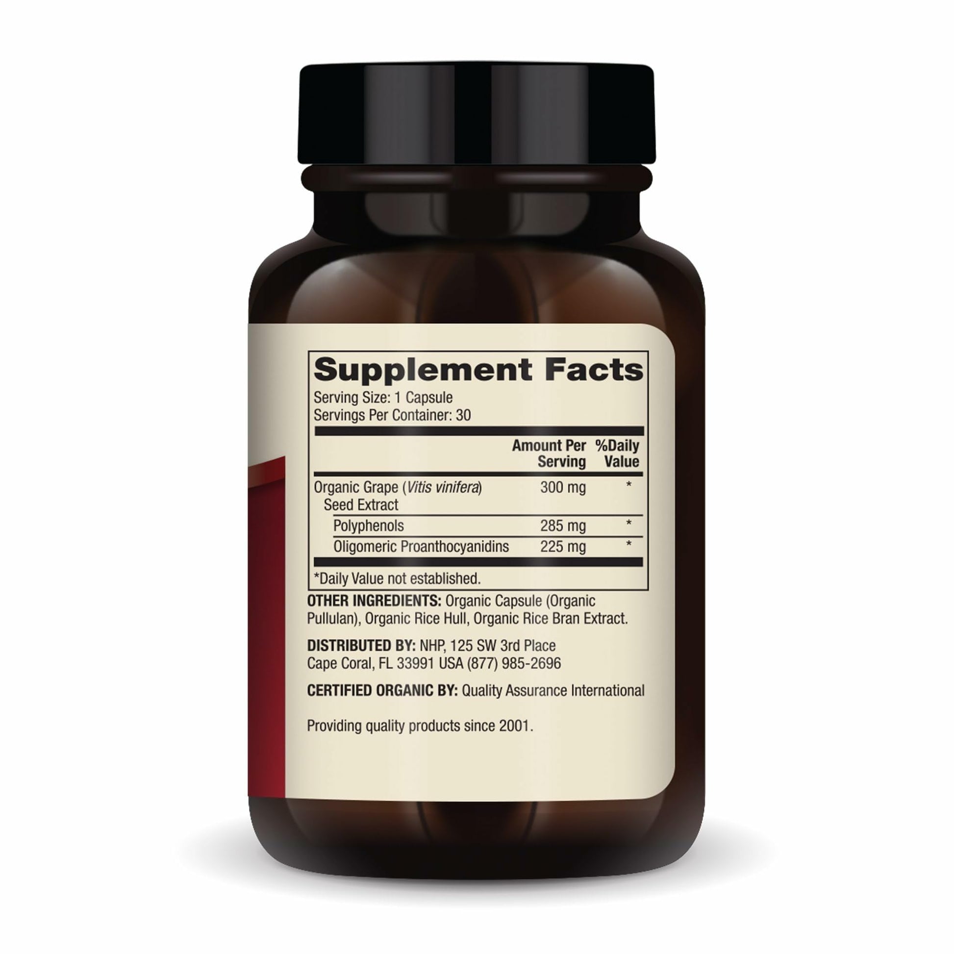 Dr. Mercola Organic Blood Pressure Support - Supports Healthy Circulation - High-Potency Grape Seed Extract - Non-GMO & Soy-Free - 30 Capsules (30 Servings) Dr. Mercola uk supplements