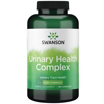 Swanson Urinary Health Complex Triple Herbal Protection Urinary Bladder Health Support 180 Capsules Swanson uk supplements