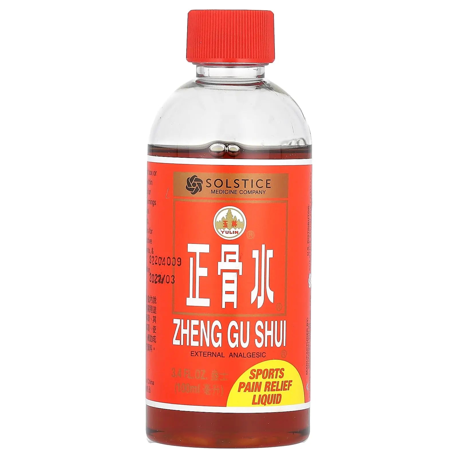 Zheng Gu Shui-External Analgesic Lotion, 3.4oz SOLSTICE uk supplements