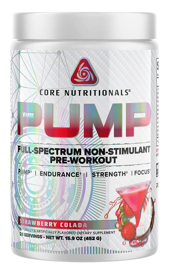 Core Nutritionals Pump Full-Spectrum Non-Stimulant Pre-Workout, with N03T Nitrate Core Nutritionals uk supplements