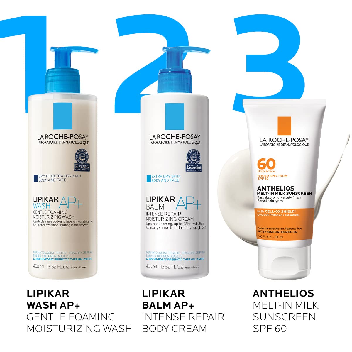 La Roche-Posay Anthelios Melt-In Milk Body & Face Sunscreen SPF 60 La Roche-Posay uk supplements