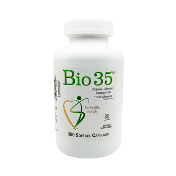 Bio35 / 300 sg Original, Gluten Free, Daily Multivitamin for Men & Women Wellness – Bio35 High Potency Softgel with Trace Minerals, Multi Vitamins for Immune Support, Digestion, & Energy, Biotek, For Health, For Life uk supplements