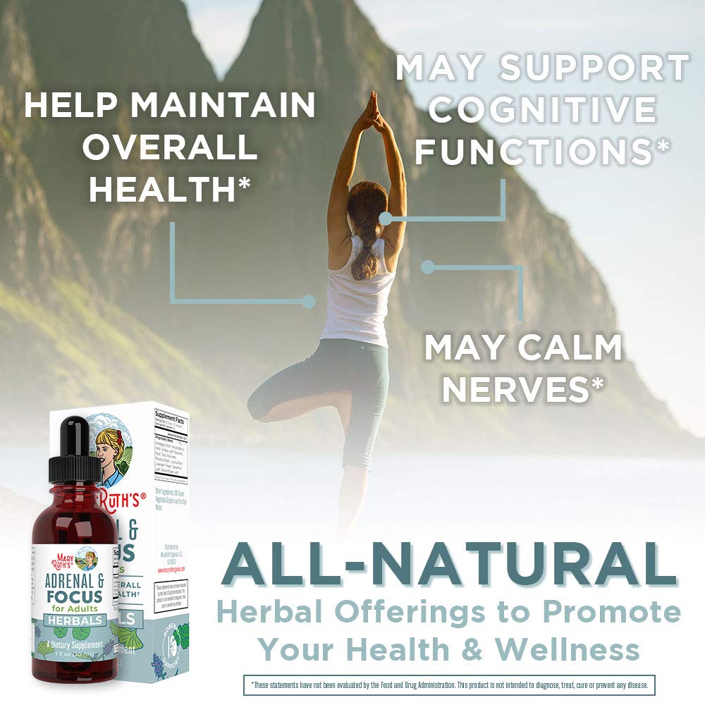 MaryRuth Organics Nootropic Focus Supplement for Adults | USDA Organic | Ginkgo Biloba MaryRuth Organics uk supplements