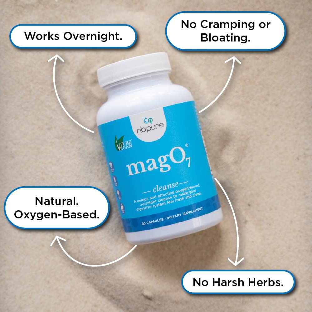 nbpure Mag O7 Oxygen Digestive System and Colon Cleanse and Detox Capsules nbpure uk supplements