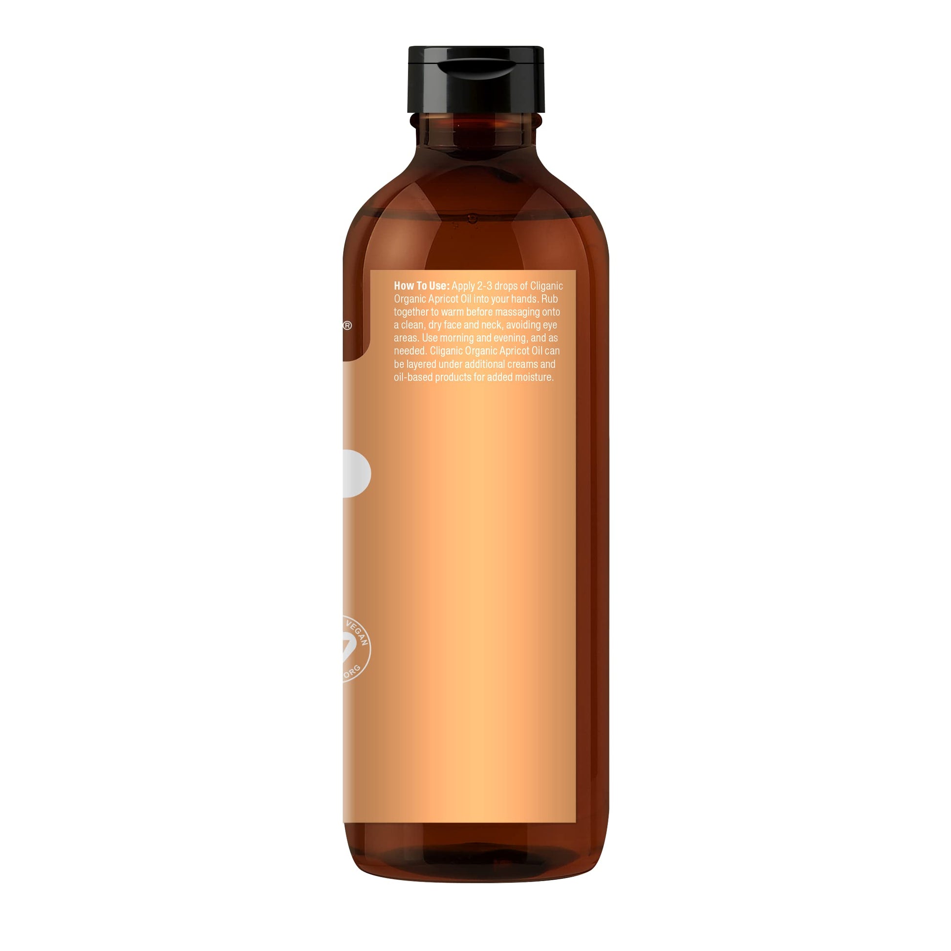 Cliganic Organic Apricot Oil, 100% Pure (8oz) - For Skin, Hair & Face | Natural Cold Pressed Unrefined Cliganic uk supplements